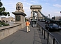 Die Kettenbrücke verbindet seit 1848 die Stadtteile Buda und Pest