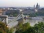 Budapest, Kettenbrücke, Donau, Gresham Palast, St. Stephan