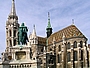 Budapest: Matthiaskirche mit Reiterstandbild Stephan I.