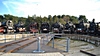 Camlik: Lokomotiven vor der Drehscheibe
