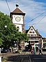 Das Schwabentor von Freiburg, erbaut um 1250