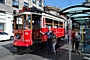 Historische Straßenbahn in der Istiklal Caddesi, Istanbul