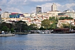 Haltestelle Kasimpasa mit Blick auf Beyoglu