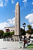 Der Obelisk und der Ibrahim Pascha Palast