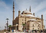 Hauptansicht der Mohammed Ali-Moschee von Kairo