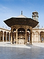 Kairo - Das Brunnenhaus der Moschee und der Uhrturm