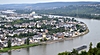 Der Rheinbogen bei Koblenz-Wallersheim