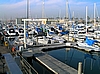 Los Angeles, Marina del Rey. Über 7.000 Boote, 31 Restaurants und sogar 6 Hotels gibt es hier