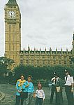 Der Uhrturm von London wird Big Ben oder Elizabeth-Tower genannt
