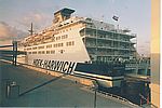 Das Schiff Koningin Beatrix 1986 in Harwich