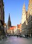 Münster: Prinzipalmarkt mit der Lambertikirche