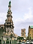 Piazza del Gesu, Neapel: der Obelisk dell'Immacolata