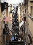Neapel, Vicola. Eine typische Gasse