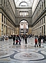 Neapel, Galleria Umberto: mehrfarbige Mosaiken im Marmorboden 