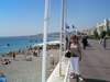 Nizza - Strand an der Promenade des Anglais