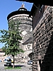 Nürnberg: Turm an der Stadtmauer