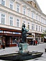 Bronzeschale Muse, Pfarrgasse Baden bei Wien
