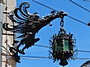 Wiener Neustadt: Lampenhalter in Form eines Adlers