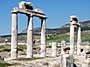 Dorische Säulen beim Südtor von Hierapolis