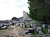 Der Tempel der Athena in Priene bestand aus 6 x 11 Säulen