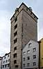 Der "Goldene Turm" (Geschlechterturm), Untere Bachgasse Regensburg