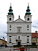 Sopron: Dominikaner Kirche. Die barocke Kirche am Szechenyi ter heißt heute St. Judas Thaddäus