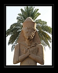 Ramses II. Statue in Karnak