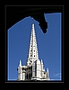 Turm der Kathedrale von Luçon (Frankreich)