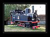 Schmalspurlokomotive 140 in Camlik (Türkei)