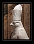Horus-Figur in Edfu, Ägypten