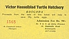 Kosgoda 2001: Victor Hasselblad Turtle Hatchery, Ticket