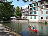 L'Ill, Nebenfluss des Rheins in Strasbourg