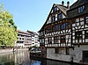 Straßburg Petite France - Fachwerkhäuser an der Ill
