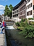Kanuten auf der Ill in Straßburg