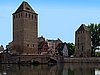 Straßburg - Ponts couverts (Gedeckte Brücken), Teile der Straßburger Stadtmauer