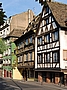 Straßburg: Alte Fassaden am Quai des Bateliers