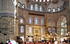 Teil des Gebetsraums Der Sultan-Ahmed-Moschee