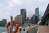 Sydney Circular Quay, Fährhafen und Downtown