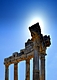 Die Reste des Apollon-Tempels von Side