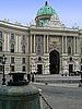 Die Wiener Hofburg war bis 1918 Residenz der Kaiser