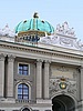 Hofburg Inneres Burgtor. Die römischen Zahlen MDCCCXCIII bedeuten 1893