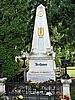 Ludwig van Beethoven. Denkmal auf dem Zentralfriedhof. Ursprünglich war Beethoven auf dem Ortsfriedhof in Währing begraben
