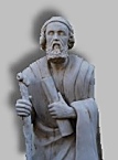 Statue des Homer, gesehen in Güzelyalı